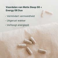 Metis Sleep 08 & Energy 06 Eco-Refill Duo