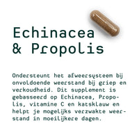 Metis Personalised Van Radboud (Valerian and Melatonin, Ginseng, Echinacea & Propolis)